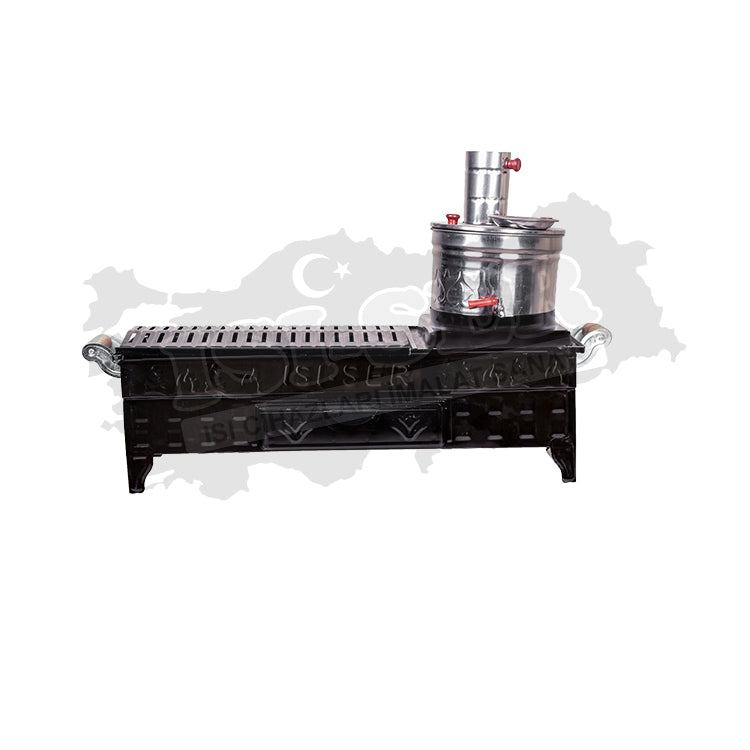 Holzkohlegrill Mit Samowar Grill Samovar Picknick Kömürlü Odun Semaver