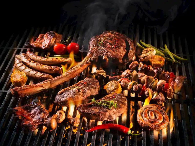 Grillfächer Schwarz 20cm x 30xm